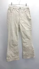 ◇ Θ JEANASIS ジーナシス ベルボトム デニムパンツ ジーンズ サイズM ベージュ系 レディース E  【1411280045091】