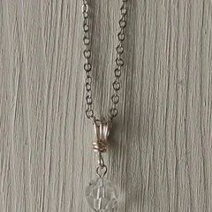 NO194　クリスタルスワロフスキーネックレス・45cm