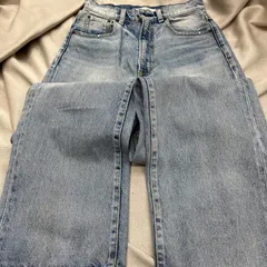 MOUSSY マウジー　レディース　デニムパンツ　ストレート　青系　サイズ26