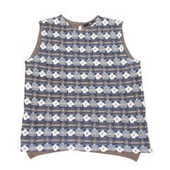 良品 MARNI マルニ カシミヤブレンド ハーフスリーブ カーディガン 40 グレー レディース 古着 中古 MARNI - 良品 MARNI マルニ カシミヤブレンド ハーフスリーブ