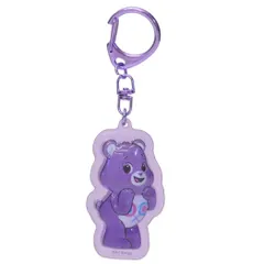 【メール便】ケアベア キーリング ぷっくりったいキーホルダー シェアベア CareBears ケイカンパニー プレゼント キャラクター グッズ 