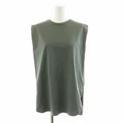 サクラ SACRA PREMIUM COTTON TOP カットソー ノースリーブ フィッシュテール 38 M グレー 123147091 /NQのサムネイル