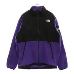 THE NORTH FACE (ザノースフェイス) Denali Jacket ロゴ刺繍 ジップアップ フリース デナリジャケット パープル NA72051