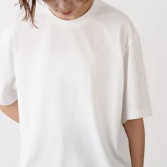 Y-3 ワイスリー Tシャツ カットソー M REG SS TEE JD9829 レディース ホワイト コットンジャージー素材 クルーネック 半袖 白T 春夏 ロゴ ユニセックスのサムネイル