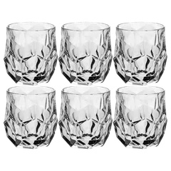 ボヘミアングラス ウィスキーグラス「ルナ」 ６個 20374-00410-320-6