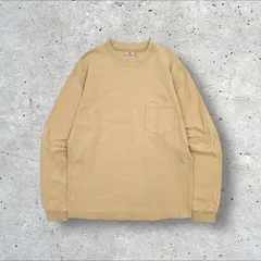 USA製 Goodwear ポケット付き 長袖 Tシャツ ポケT TEE M