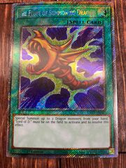 遊戯王　英語版　　ドラゴンを呼ぶ笛　プラチナシークレットレア