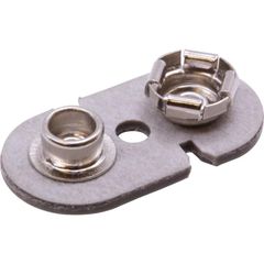 バッテリークリップ Battery Clip - Vintage Style, 9 Volt, Fiberboard Frame