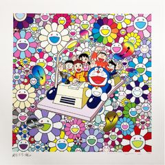 江口寿史・村上隆エディションサイン入りコラボレーション版画