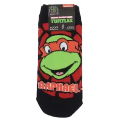 【メール便】ティーンエイジミュータントニンジャタートルズ 女性用靴下 キャラックス レディースソックス レッド スモールプラネット 大人向け キャラクター グッズ 