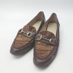 ◇ Θ Oriental Traffic オリエンタルトラフィック ビット付き ローファー サイズ36 ブラウン レディース E  【1504240010458】