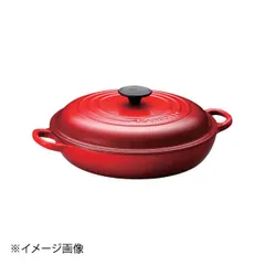 LE CREUSET - ル・クルーゼ　シグニチャー ビュッフェ・キャセロール 26cm チェリーレッド シグニチャー ビュッフェ・キャセロール 26cm チェリーレッド