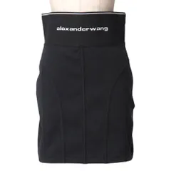 確実正規品Alexander Wang アレキサンダーワン ロゴ ミニスカート ALEXANDER WANG アレキサンダーワン タイトスカート - メルカリ