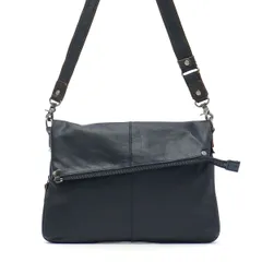 ダブルス ショルダーバッグ DOUBLES バッグ 斜め掛け レザー VLR-1656 メンズ レディース ネイビー