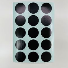 カラーシール　黒