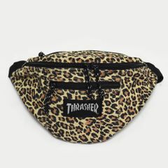 THRASHER スラッシャー ウエストポーチ ボディバッグ バッグ ポーチ ウエストバッグ 豹柄 ヒョウ柄 レオパード