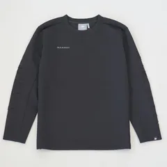 ◎ マムート ダイノ 2.0 ミッドレイヤー MAMMUT Dyno2.0 ML Crew Neck Black スウェットトレーナー 黒 メンズのサムネイル