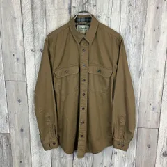 L.L.BEAN エルエルビーン 裏地 チェック 長袖 シャツ ジャケット S