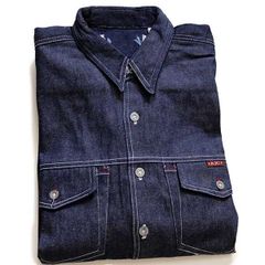 希少]旧リアルマッコイズ ジョーマッコイ ベイクヘッドシャツ size15 