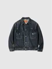 美品】24ss HYKE バルーンスリーブ デニムジャケット ブラック - メルカリ