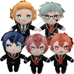 ツイステッドワンダーランド エクストラ 制服 ぬいぐるみ ハーツラビュル寮 全5種セット 【新品】 ツイステ グッズ ディズニー ぬいぐるみ ハーツ リドル トレイ ケイト エース デュース