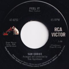 Sam Cooke Feel It / That's All RCA Victor US 47-8751 207623 R&B R&R レコード 7インチ 45