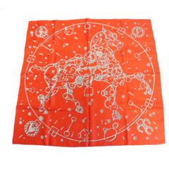 HERMES エルメス カレ 90 スカーフ シュヴァルフュージョン シルク100％ 【いおき質店】