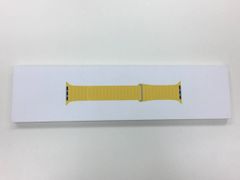 新品 apple watch純正品バンド 44mm/45mm/46mm用レザーループバンド Lサイズ