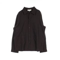キス KITH その他トップス KHM032705 ダークブラウン シルク コットン シャツ メンズ Used A