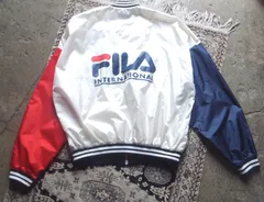 90s　fila vintage nylon jacket