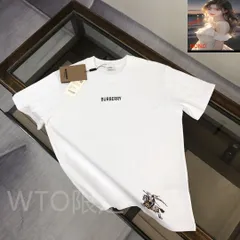 【本日限定特価】Burberry 春夏 戦馬騎士プリントTシャツ [本日特価|新品未使用品]