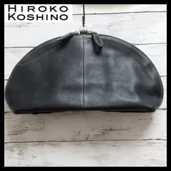 HIROKO KOSHINO ヒロココシノ クラッチバッグ 本革 男女OKのサムネイル