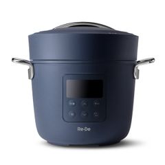 Re・De Pot 電気圧力鍋 2L ネイビー PCH-20 LN