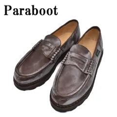 純正ソールパラブーツ ランス UK8 paraboot reims nuit 箱付き