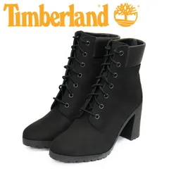 Timberland (ティンバーランド) A1JVB ALLINGTON 6in LACE UP アリントン 6インチブーツ レディース Black TB422 US7-約24.0cm
