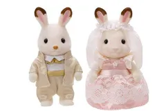Sylvanian Families シルバニアファミリー すてきなウェディングペアセット(ピンク) 