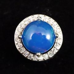 幻ブルーチタニア(合成ルチル)4.655ct ルース - メルカリ