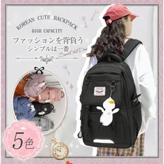 リュック 通学 女子 レディース 大容量 防水 韓国 リュックサック 通勤 収納 パソコン 軽い ナイロン 撥水 a4 高校生 学生 中