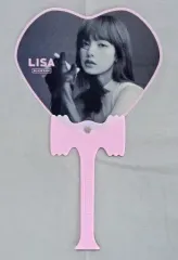 【中古】うちわ リサ うちわ 「BLACKPINK 2019-2020 WORLD TOUR IN YOUR AREA」