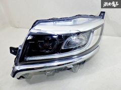 【点灯確認済み】スズキ 純正 MK53S スペーシア カスタム LED ヘッドライト ヘッドランプ 左 左側 助手席側 ICHIKOH 1960 刻印S63 棚43C