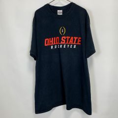 【古着】GILDAN ヘビーコットン オハイオカレッジフットボール Tシャツ