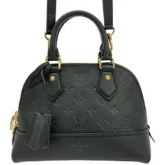 【中古・箱袋リボン付き】LOUIS VUITTON ルイ・ヴィトン ネオアルマ BB M44829 モノグラム・アンプラント ブラック レディース 2WAY ショルダーバッグ