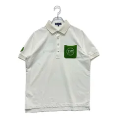 中古 メンズ 23区ゴルフ 23区GOLF 半袖ポロシャツ L 白 ホワイト
