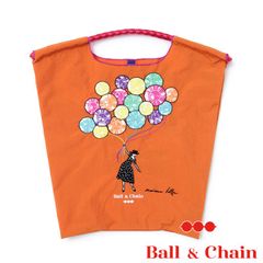【正規品】 ボールアンドチェーン (マリアンヌバトル / オレンジ) Mサイズ  トートバッグ バルーン 風船