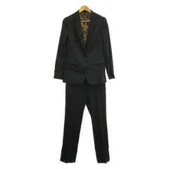 ドルチェアンドガッバーナ DOLCE & GABBANA スーツ パンツスーツ F1274TFUBAJ1 ブラック ウール パンツスーツ レディース Used A
