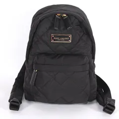 マークジェイコブス MARC JACOBS キルティング ナイロン ミニ バックパック ブラック M0016679 001 リュック バッグ ロゴメタル レディース ユニセックス 通勤通学【新品・本物】売れ筋