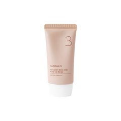 【未使用】ナンバーズイン 3番 ノーファンデ陶器肌トーンアップクリーム ベージュ 50ml