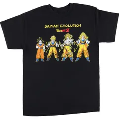 古着 DORAGONBALL Z ドラゴンボールZ 孫悟空 アニメ キャラクタープリントTシャツ メンズM相当/eaa525198