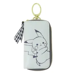 【メール便】ポケットモンスター 鍵ケース キーケース ルンルンピカチュウ ポケモン カミオジャパン 鍵入れ おしゃれ キャラクター グッズ 