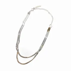 アドーア ADORE ネックレス スネークチェーン シルバー色 /YI34のサムネイル